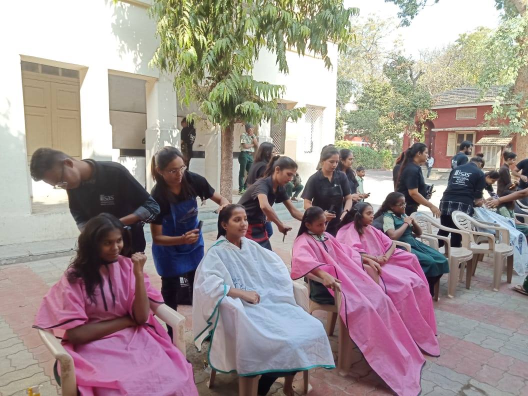 Tathastu Charitable Trust haircut activity 2018 Ahmedabad