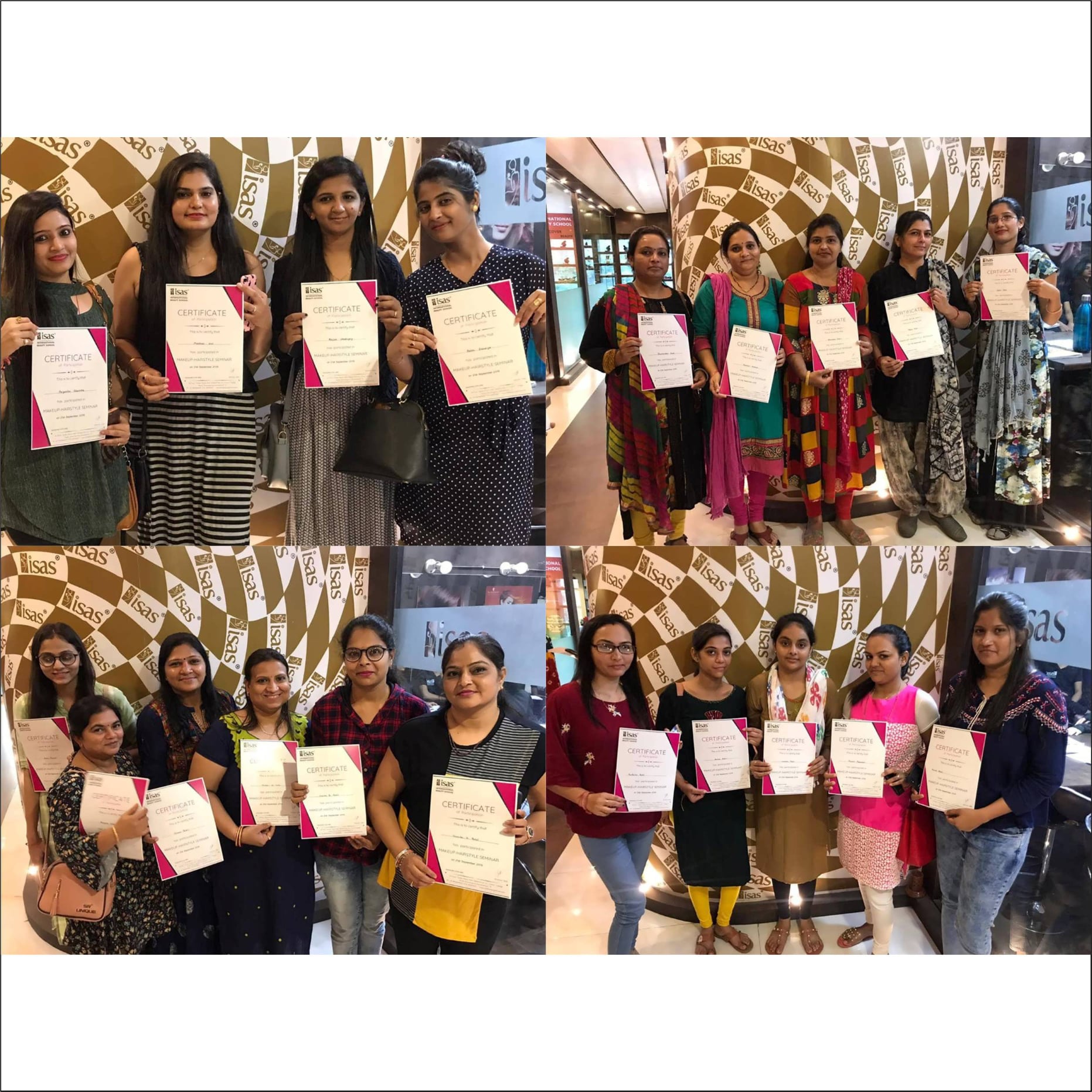 MAKEUP HAIRSTYLE SEMINAR with Certification 2019