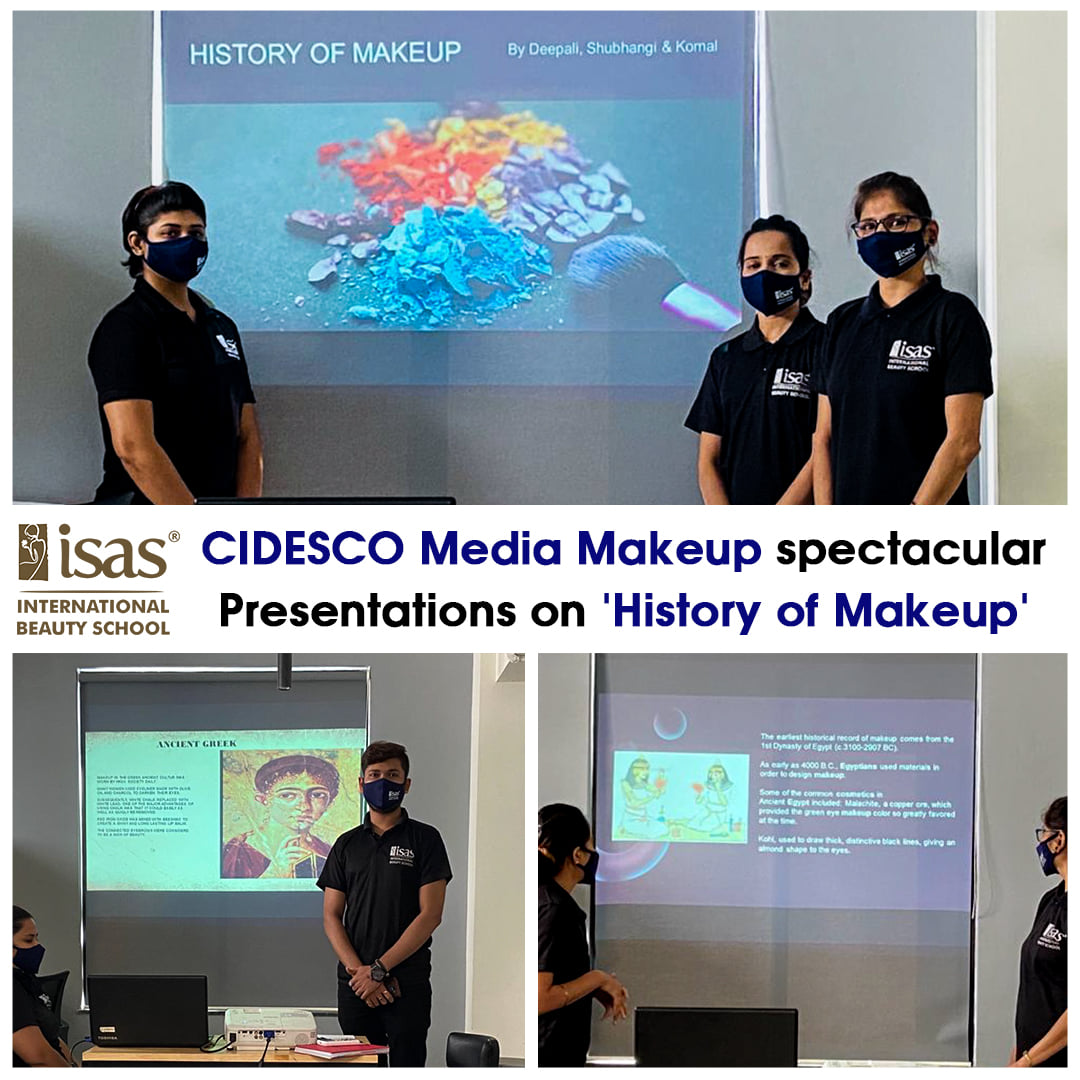 CIDESCO Media Makeup spectacular Presentations on \'History of Makeup\'