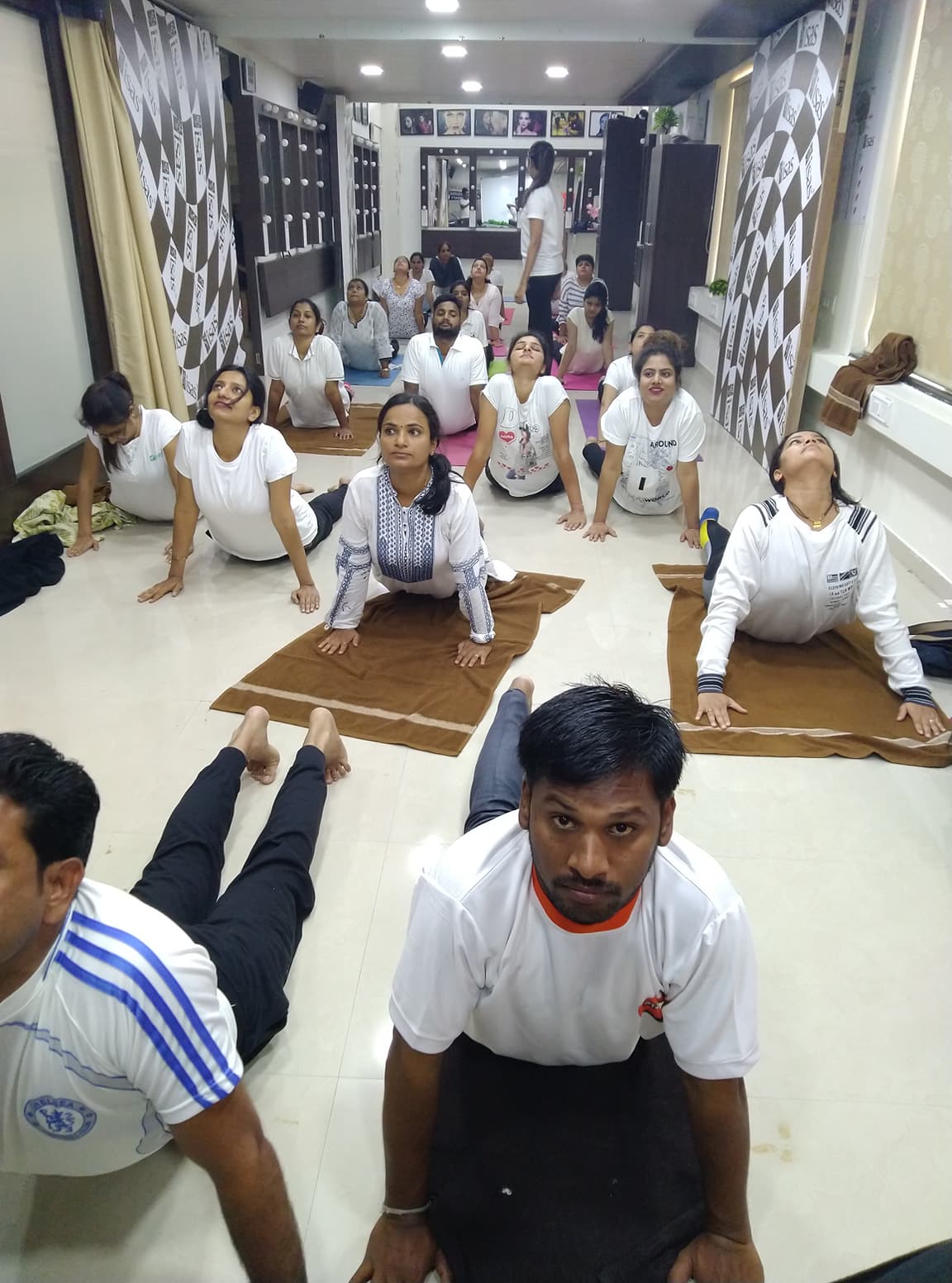 Team ISAS PCMC,Pune celebrating Yoga day