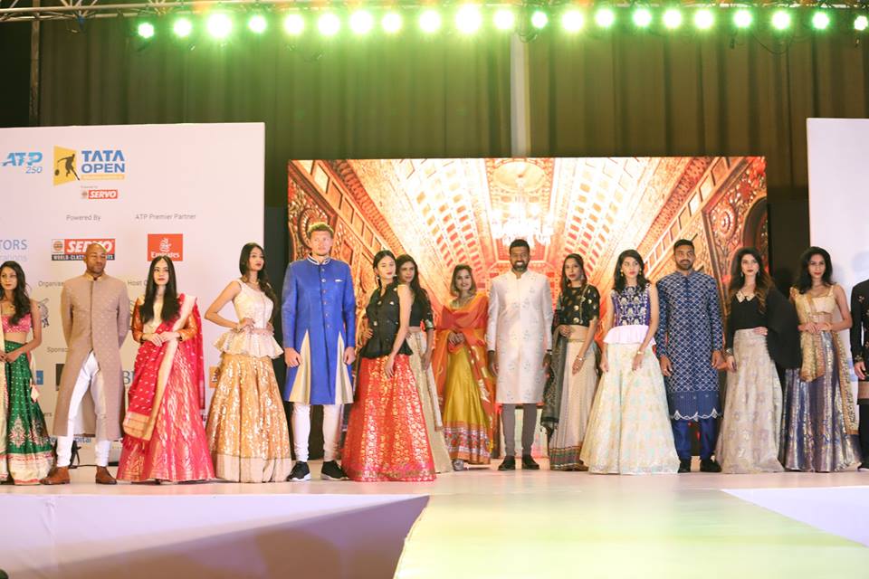 ISAS is the Official HAIR MAKEUP PARTNER Tata Open Maharashtra Fashion Event 2018-2019