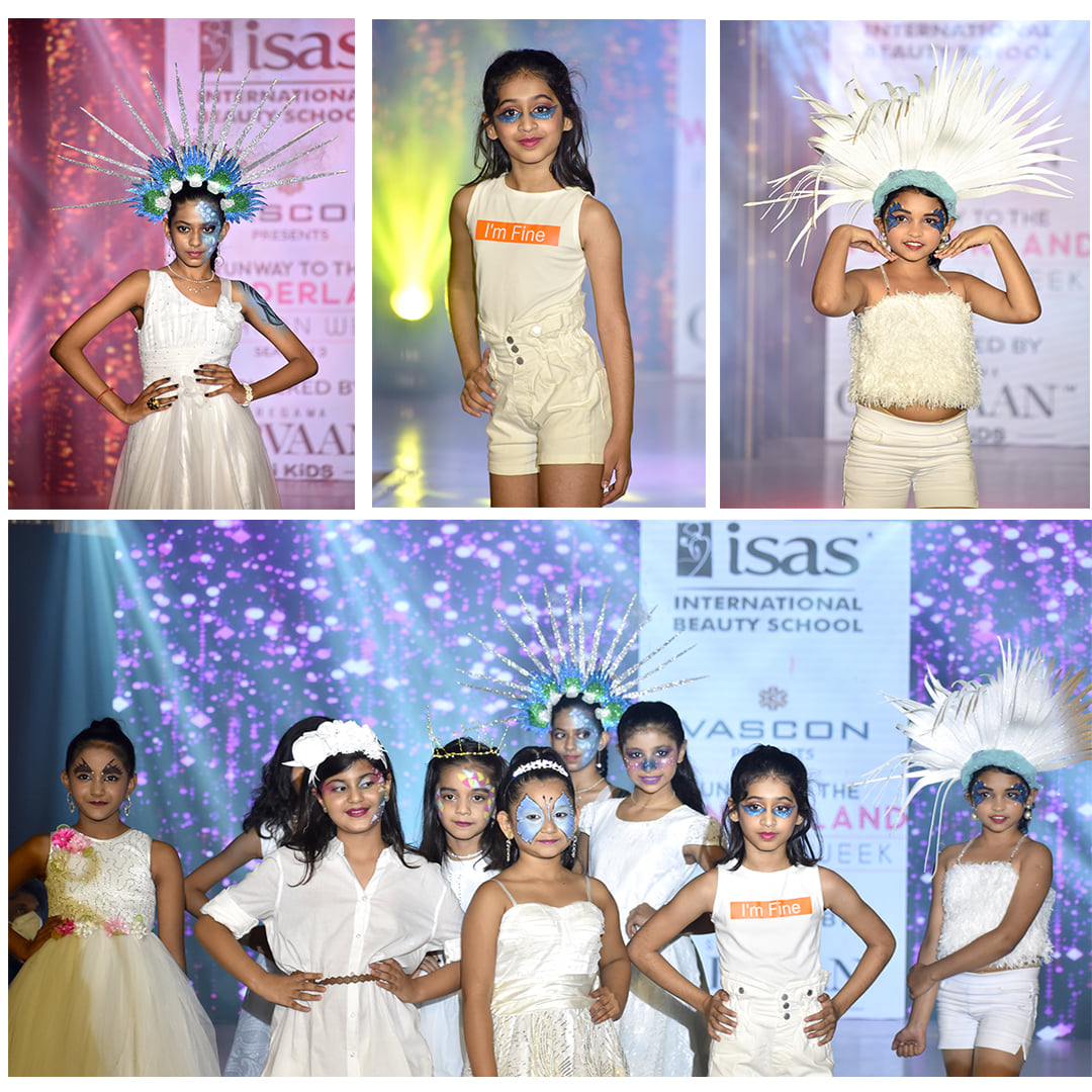 ISAS, International Beauty School showcase - fabulous look for cute models..