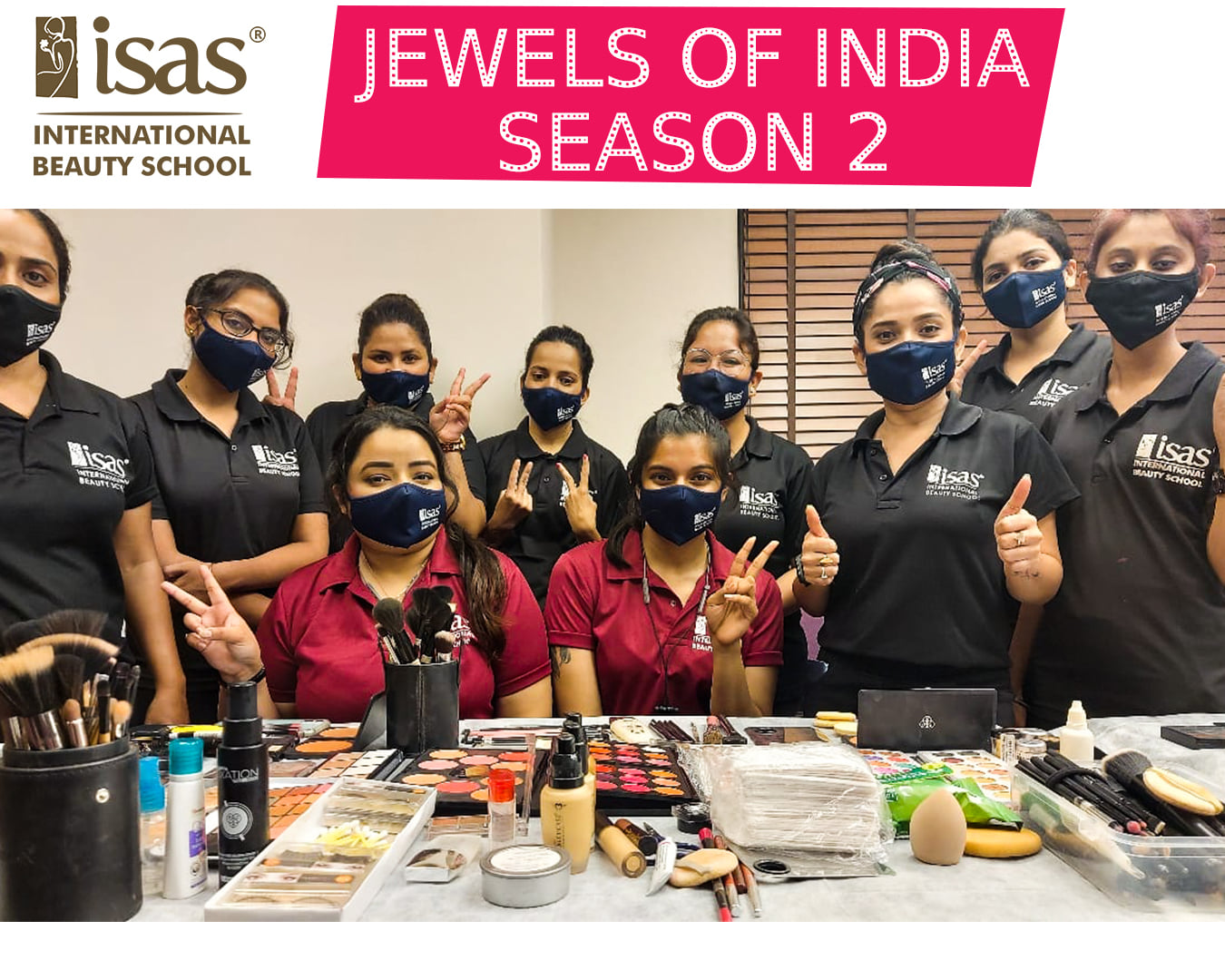 ISAS is the Hair & Makeup Partner for \'Jewels of India - Season 2