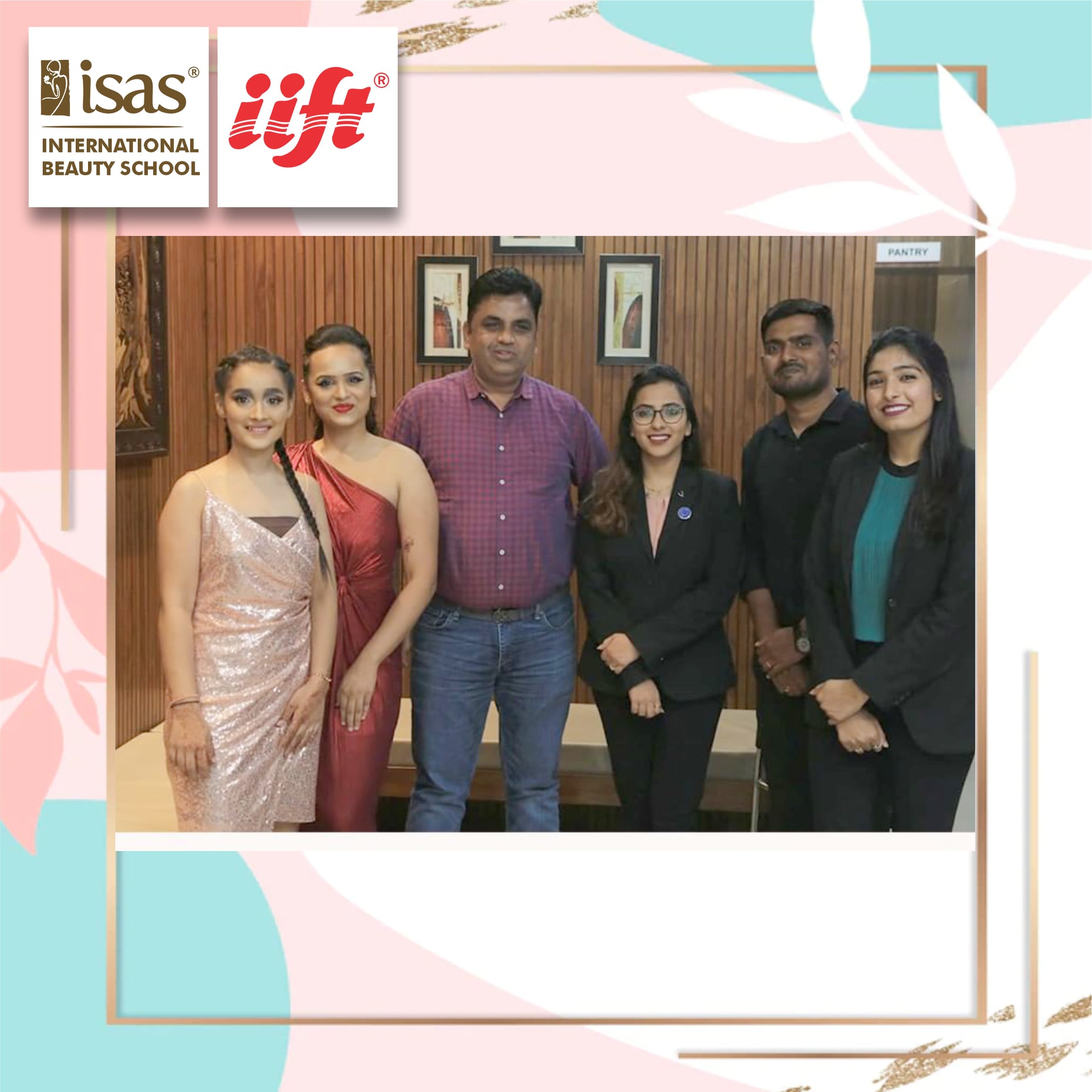 Perfect Red carpet and Glam looks, demonstrated by ISAS faculty to the students of IIFT, Surat. 